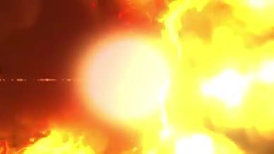 震撼火焰燃烧字幕片头AE模板《爆炸地狱》,含音频,视频的预览图